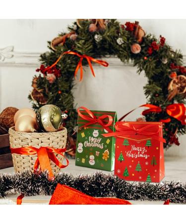 12/24/40 Sets Christmas Advent Calendar Boxes 24 Days Countdown To Decorations DIY Hanging Candy Gift Bag With Stickers Clips Rope Christmas Advent Calendar Box - Buy Online on GoSupps.com
