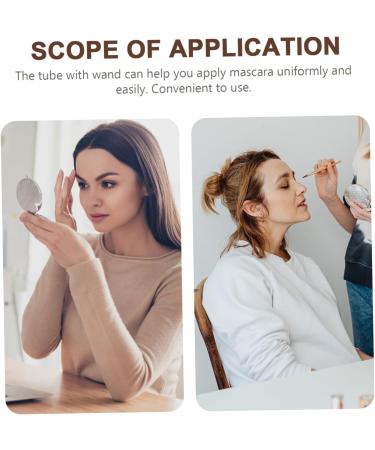 NOLITOY 20sets Mascara Wand Tube Makeup Brush Makeup Tool Disposable Mascara Wands Empty Bottle Travel Mini - Buy Online on GoSupps.com