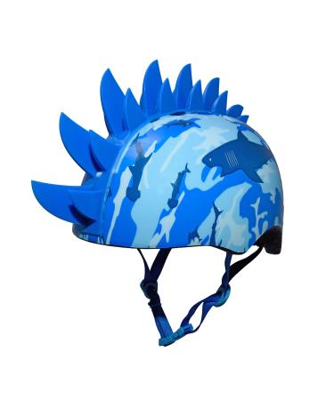 Raskullz Childrens-Bike-Helmets Raskullz Sharkmo Bike Helmet Blue One Size