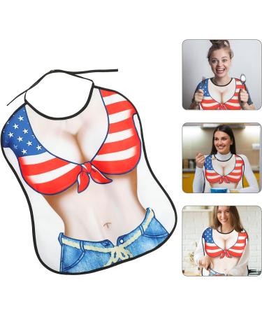 Ciieeo Adult Bibs for Women - Funny Washable Clothing Protector for Elderly Eating - Perfect Gifts for Ladies and Elders - Buy Online on GoSupps.com