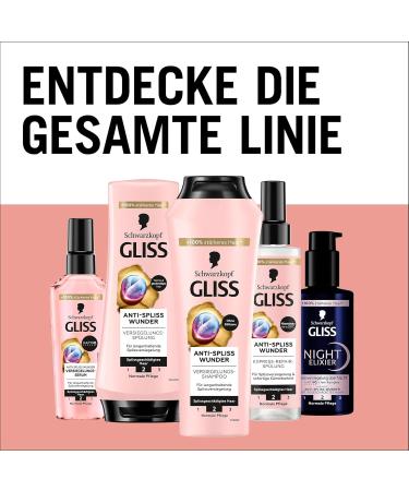  Gliss Kur Gliss Miracle Anti-Wrinkle Conditioner (200ml) Repairs Damaged Hair Fibers for Long Lasting Sealing and Ideal Combing - Buy Online on GoSupps.com