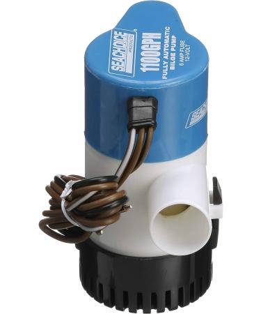 Seachoice Automatic Bilge Pump 1100 GPH 1-1/8 Hose Size 4 Amps 12V DC - Marine Grade - Buy Online on GoSupps.com
