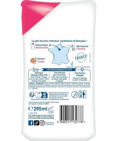 Dop Shower Softness of Childhood Cookie 290ml - Buy Online on GoSupps.com