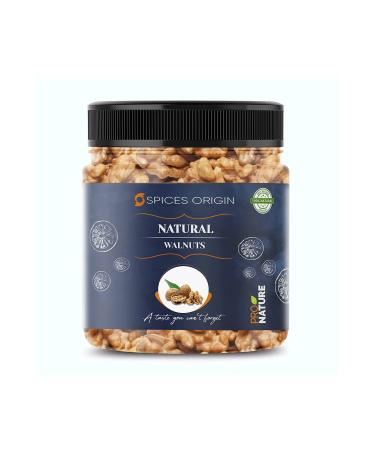 Spices Origin Raw Premium California Fresh Walnut Kernels|| Akharot Giri || Walnut Shell | Gluten Free Non-GMO & Vegan | 200g_Packing May Vary
