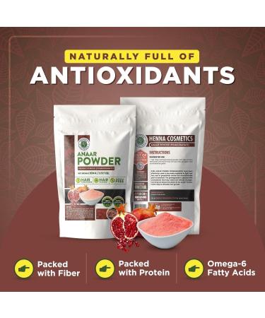 100% Natural Organic Anaar Powder Hair Conditioner - 100g | Henna Cosmetics for Healthy Hair - Buy Online on GoSupps.com