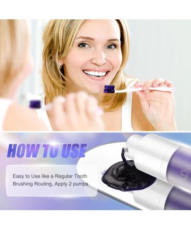 Purple Teeth Whitening Toothpaste | Color Corrector & Stain Removal | Boost Your Smile - Buy Online on GoSupps.com