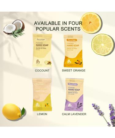 flowcheer Foaming Hand Soap Starter & Refill Bundle Crystal Frosted Glass Foaming Hand Soap Dispenser + 28 Scented Soap Refill Tablets (28 9 fl oz) Variety Fragrance Airbnb Exclusive Value Set - Buy Online on GoSupps.com