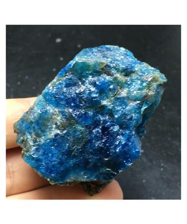 Natural Crystal Rough 50-100g Natural Apatite Crystal Rough Raw Stone Rock Specimen from Obelisk (Size : 140-150g)