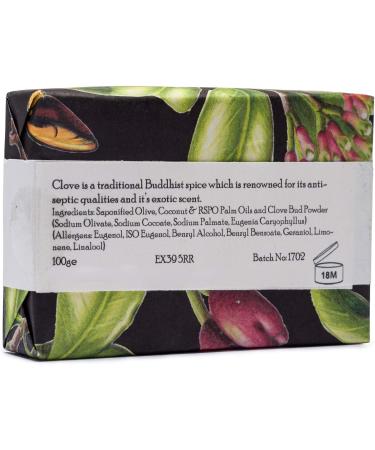 Clovelly Soap Co Natural Handmade Exfoliating Soap Bar with Clove for all Skin Types 100g - Buy Online on GoSupps.com