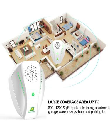 Neatmaster Ultrasonic Pest Repeller - Indoor Electronic Plug-in Pest Control for Home, Office, Warehouse, Hotel - Buy Online on GoSupps.com