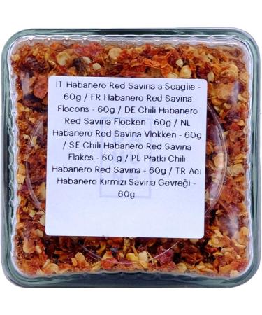 DAMUNE SL Habanero Red Savina Flakes 50g - Buy Online on GoSupps.com