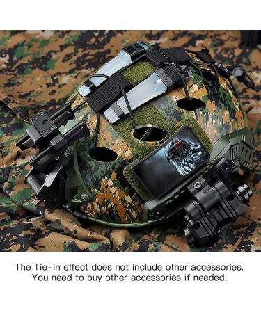 Tongcamo Military Helmet Airsoft Helmet and Mask Tactical Bump Helmet Fast PJ Tape for Men Multicam Military Sports Sand - Buy Online on GoSupps.com