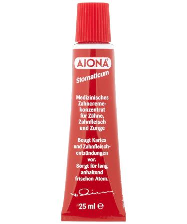 Dr. Rudolf Amor Nachfolger Ajona Stomaticum Medical Toothpaste Concentrate 25 ml 1