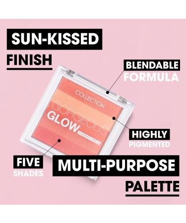 Gorgeous Glow Blush Block Powder Kit 9g by Collection Cosmetics - Buy Online on GoSupps.com