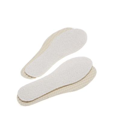 LAMBAA Summer Terry Insoles 2 Pairs 8 Women 2 Pairs 8 Women US