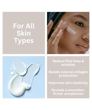Age Defying Collagen Retinol Cream | Anti-Aging Skin Tightening for Face & Neck | 1.0 oz - Wrinkle & Fine Line Treatment for Men & Women - Buy Online on GoSupps.com