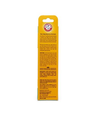 Arm & Hammer Advanced Care Enzymatic Dog Toothpaste - Vanilla Ginger, 2.5 oz - Buy Online on GoSupps.com