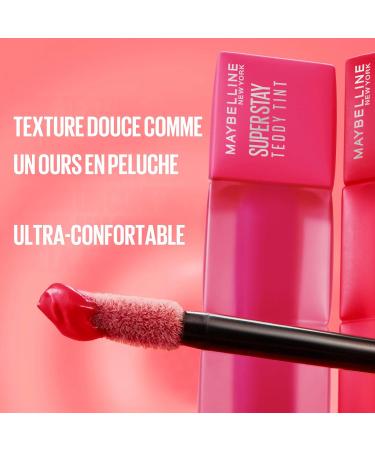 Maybelline New York - Teddy Tint Lip Blush - Melted Matte Effect - Long-lasting hold - Color: Kneehigh (55) - Capacity: 5 ml - Buy Online on GoSupps.com