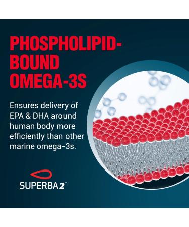 LABO Nutrition Perfect Krill 1000 mg Antarctic Krill Oil Omega 3 EPA DHA w/Phospholipids ( 40%), Choline, Astaxanthin | Supports Brain Eye Heart & Joint Health, 60 softgels - Buy Online on GoSupps.com