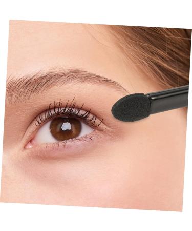 WOFASHPURET 100pcs Mini Eyeshadow Swab Black Eyeshadow Makeup Blender Eyeshadow Makeup Brush Make up Miss Set - Buy Online on GoSupps.com