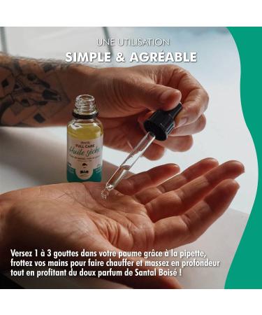 Mr. Barbie 2-in-1 Beard & Hair Oil | 100% Natural French Moisturizer | Organic Vegan with Castor Sandalwood & Mavot | 30ml - Buy Online on GoSupps.com