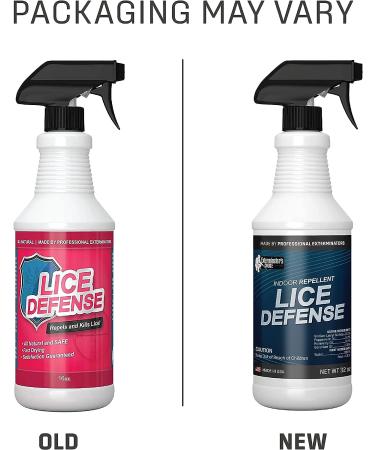 Exterminators Choice Lice Defense Spray - 16 Ounce | Repellent for Bedding, Carpet, Furniture, Backpacks | Lice Treatment - Buy Online on GoSupps.com