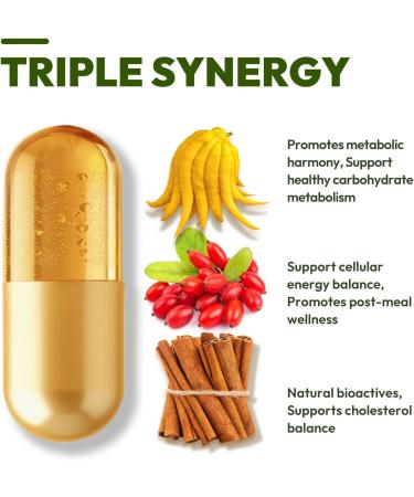 Tary Nally Liposomal Berberine GLP-1 Supplement - 180 Capsules Organic Berberine with Ceylon Cinnamon & Citrus Bergamot Supplement Metabolism & Blood Sugar Support for Women and Men 3-Month Supply - Buy Online on GoSupps.com