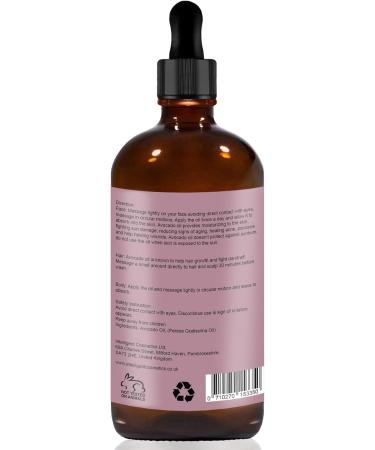 Organic AVOCADO OIL - 100% Cold Pressed Pure Virgin Unrefined - & Natural Oil Certified Organic Fights signs of ageing sun damaged treatment 100ml Glass Bottle - Buy Online on GoSupps.com