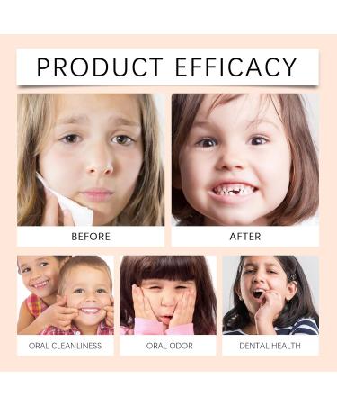 Kids Oral Care Toothpaste Orange Flavor - Teeth Cleaning Brightening & Fresh Breath Gentle Mouth Care for Children Easy to Use(2PCS) - Buy Online on GoSupps.com