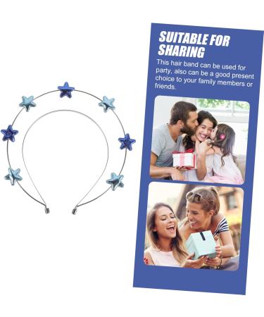 Abaodam Headbands Crown Halloween Headpiece Party Headdress Carnival Hair Band Hair Band Star Headband Adults Headband Halloween Headband Halloween Hair Band Cloth Cosplay - Buy Online on GoSupps.com