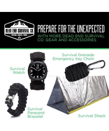 SurvivalSPARK Emergency Magnesium Fire Starter with Compass and Whistle - Buy Online on GoSupps.com