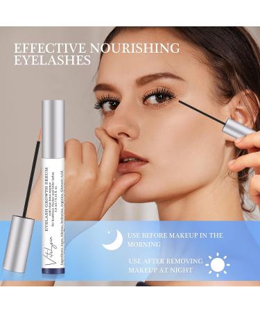 Vitalysin Eyelash Growth Serum - Eyebrow Enhancer - Premium Lash Boost Serum - Natural Ingredients - 0.12OZ/3.5ML (BLUE) - Buy Online on GoSupps.com