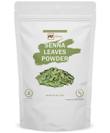 mGanna 100% Natural Senna Powder 0.5 LBS / 227 GMS (Cassia Angustifolia)