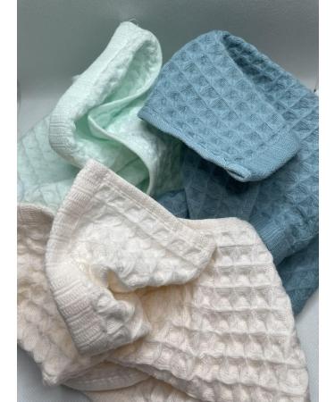Luxurious Waffle Washcloths - Premium Quality, Fast Drying & High Absorbency - Buy Online on GoSupps.com
