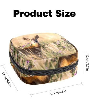 ROE DEER LILA Storage Pocket Menstrual Pad & Cup Organizer - Ideal for Teens & Women - Buy Online on GoSupps.com