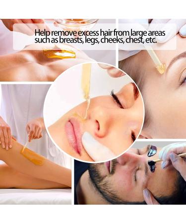 50PCS Wooden Waxing Applicator Sticks - Eyebrow & Face Hair Removal Spatulas - Buy Online on GoSupps.com
