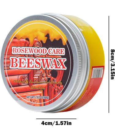 Furniture Wax For Wood - 80g Easy Application Wood Polish Easy To Apply Odorless Wood Wax Enhances The Natural Beauty Of Oak Pine Beech Seals & Protects For Perfect Finish - Buy Online on GoSupps.com