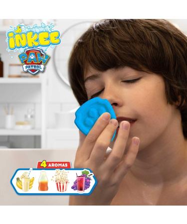 INKEE Gift Set - Box of 4 Bath Bombs for Children with Almond Oil - Contains 5 Different Figures to Collect - Bath Balls for Kids with Surprise - Buy Online on GoSupps.com