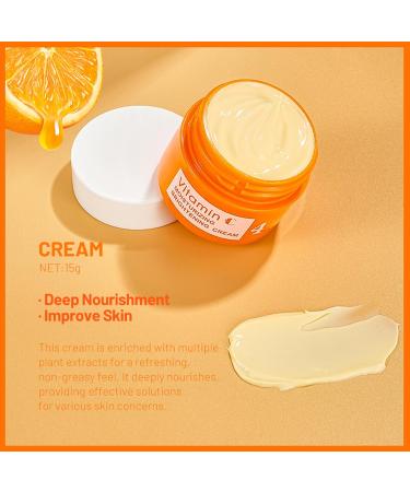 Vitamin C Skincare Set for Teens | 5-in-1 Travel Size Facial Kit for Women & Girls | Cleanser Toner Serum Cream for Deep Nourishment & Smooth Skin - Buy Online on GoSupps.com