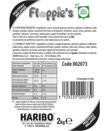 Haribo Floppie's Jelly Candy 2kg - Buy Online on GoSupps.com