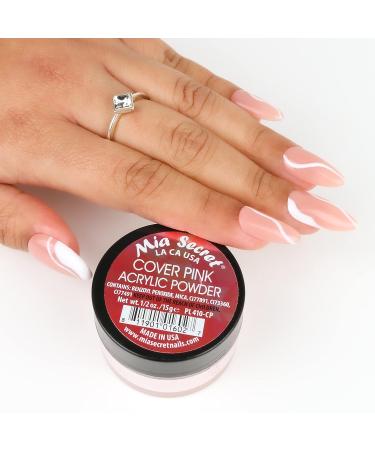 Mia Secret Professional Nail System Acrylic Powder - Cover Pink 8 oz - Long-Lasting and Durable - Buy Online on GoSupps.com