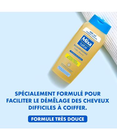 Mixa B b Shampoing Tr s Doux 400 ml - Douceur et Soin pour B b | Livraison Internationale - Buy Online on GoSupps.com