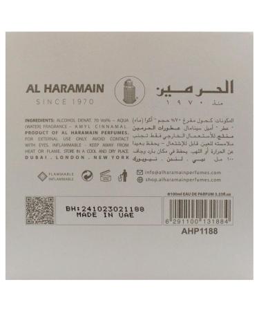 Al Haramain Hayati Gold - Perfume for Women and Men - Timeless Allure - Sweet Perfume with Vanilla Musk and Tolu Balsam Notes - 3.33 oz EDP Spray 3.33 Fl Oz (Pack of 1) - Buy Online on GoSupps.com