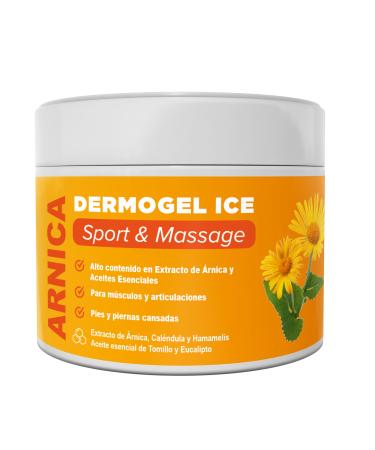 QKnatur - ARNICA MONTANA CREME GEL - Helps relieve and soothe muscle and joint discomfort - High content of Arnica Calendula