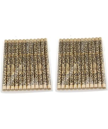 Balacoo 2pcs Set 12pcs Eyebrow Pen Waterproof Eyebrow Pencil Eyebrow Powder Leopard Print 1 count (Pack of 1) As Shownx2pcs - Buy Online on GoSupps.com