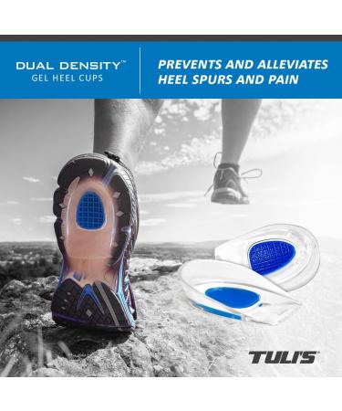 Buy Tuli's Polar Bears Dual Density Heel Cups - Extra Large for Heel Spurs Relief | International Shipping Available - Buy Online on GoSupps.com