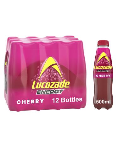 Lucozade Lucozade Energy Cherry 12 x 500 ml
