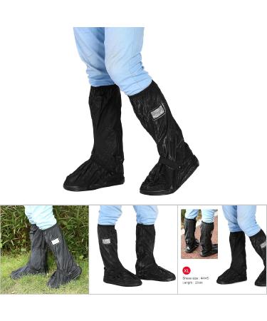 Buy Waterproof Motorcycle Rain Over Shoes - XL Black | Best Scooter & Bike Shoe Cover for Rainy & Snowy Days - Buy Online on GoSupps.com