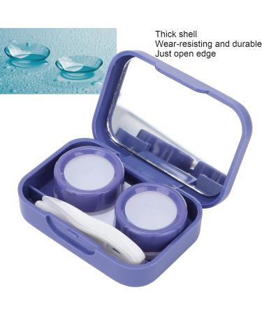Shop Cersalt Dark Purple Contact Lens Case - Complete Accessories for Safe Storage - Buy Online on GoSupps.com