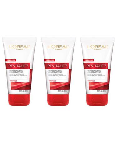 Loreal Revitalift Cream Cleanser 5oz (3 Pack) - Buy Online on GoSupps.com
